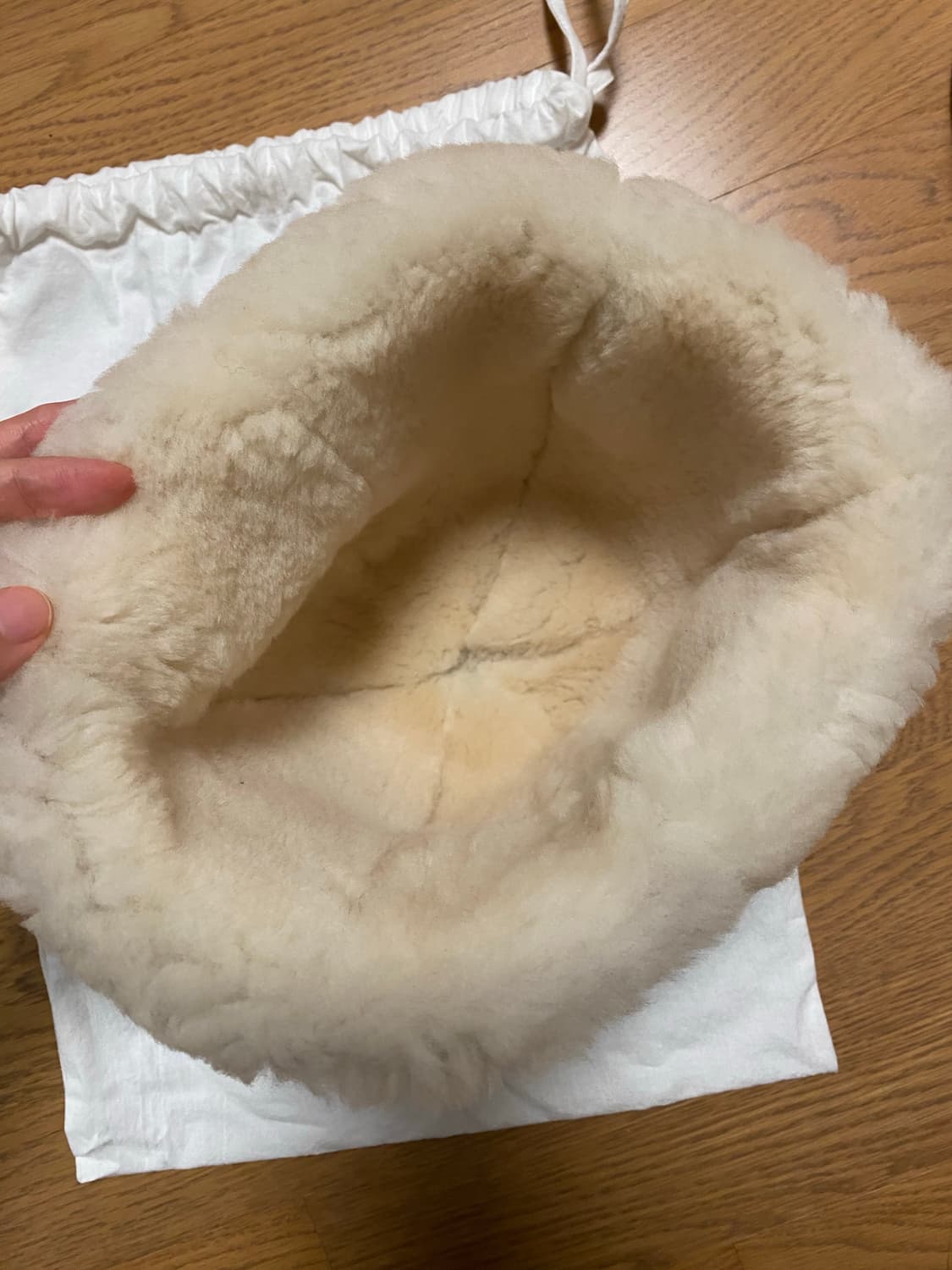 얼바닉30 shearling retro hat 시어링 레트로 모자 상품이미지2