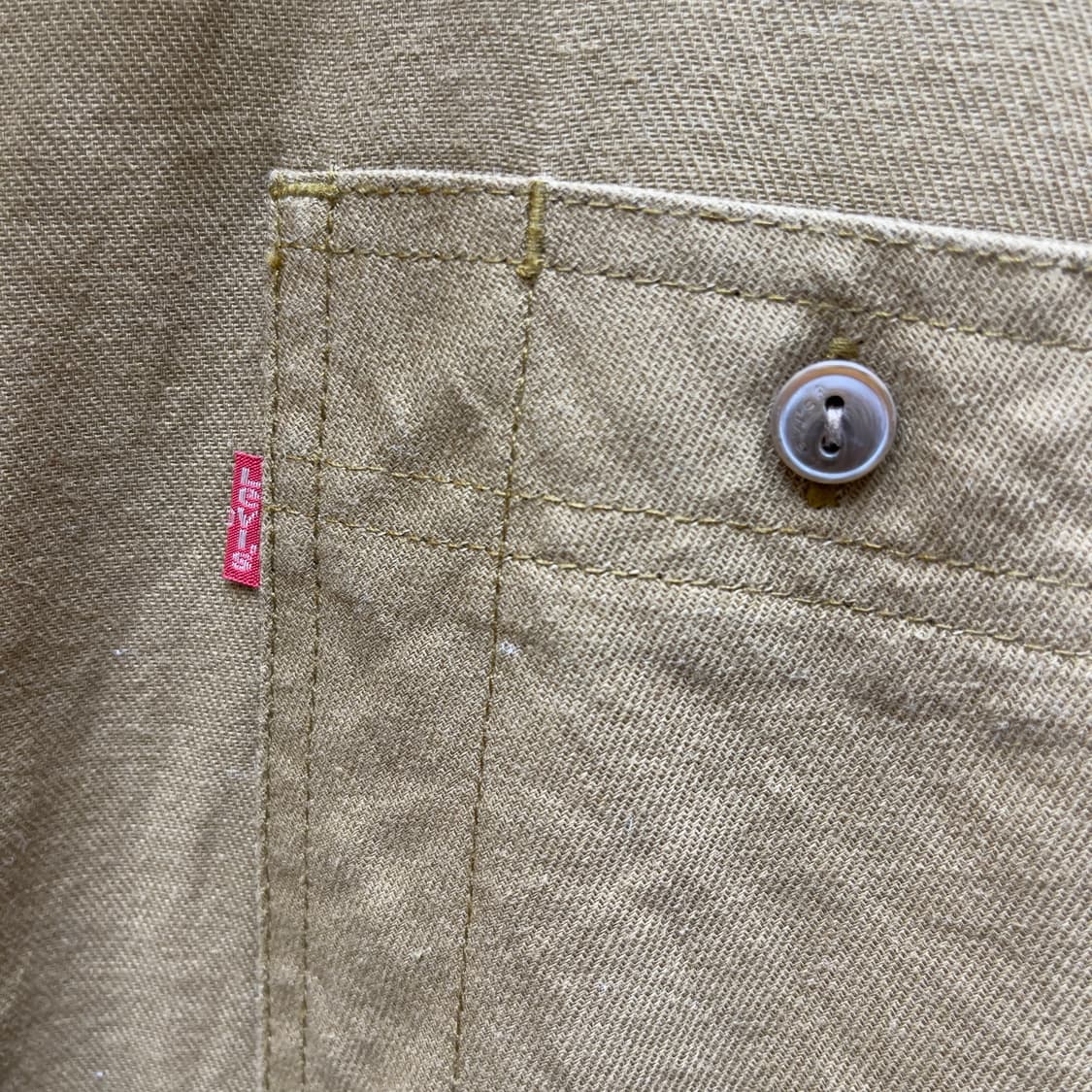 리바이스 투포켓 워크셔츠(XXL) 상품이미지3