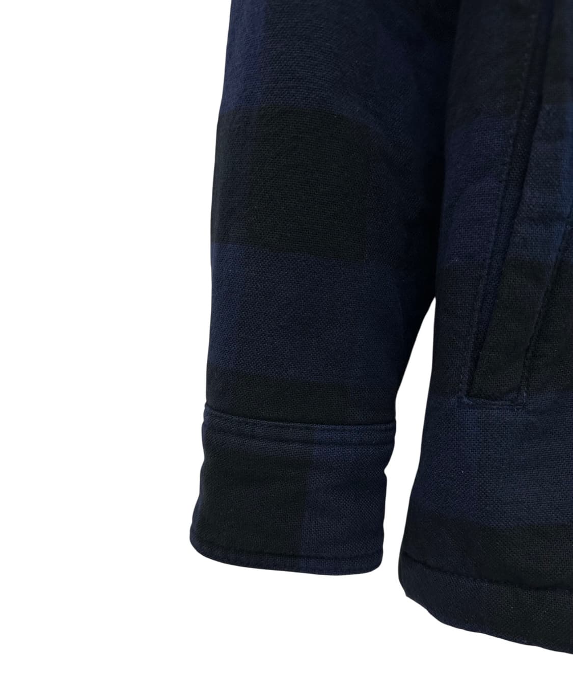 팀버랜드 기모 체크셔츠 네이비&블랙 (L) 상품이미지6