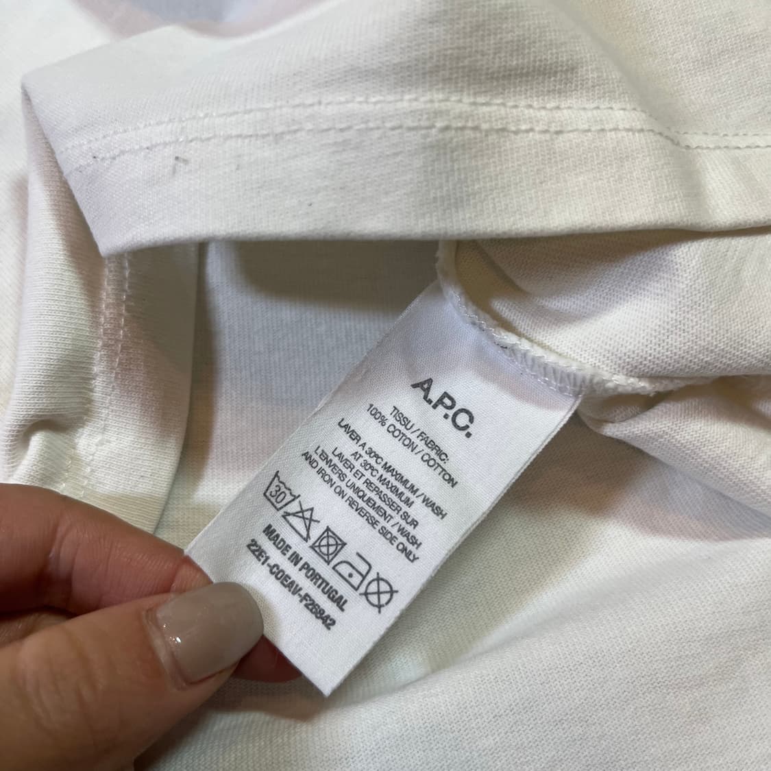 A.P.C. 아페쎄 우먼 반팔 티셔츠 상품이미지4