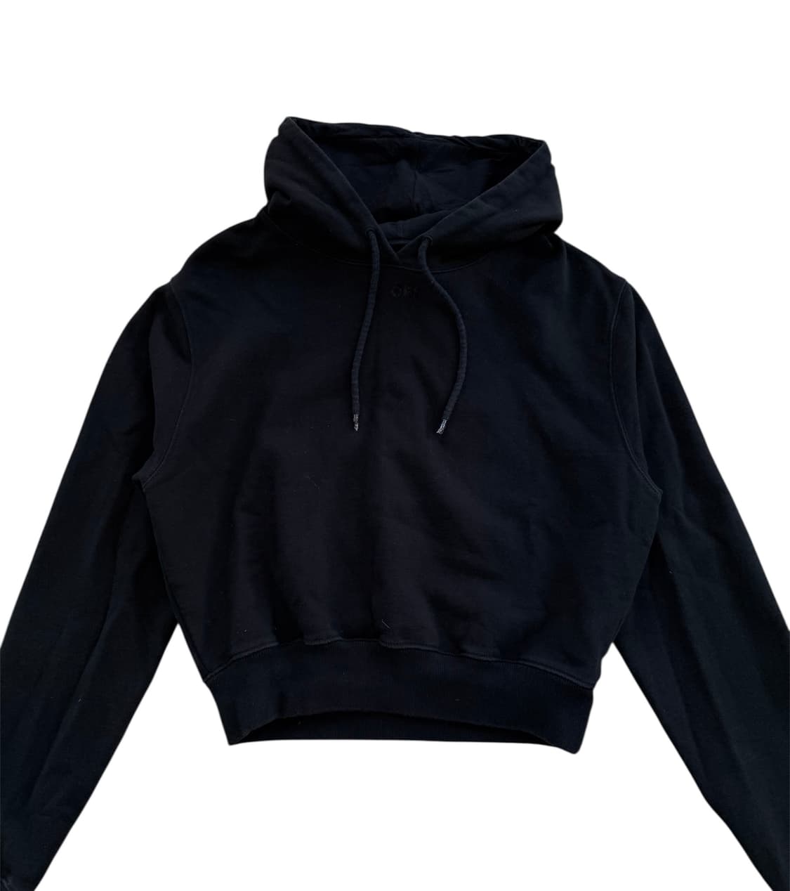 오프화이트 18FW 에로우 크롭 후디 상품이미지3