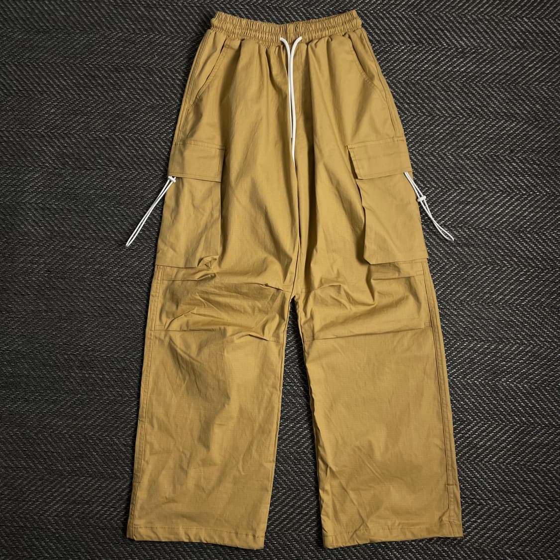 빈티지 카고 퍼티그 립스탑 스트링 팬츠 o 3971 상품이미지1