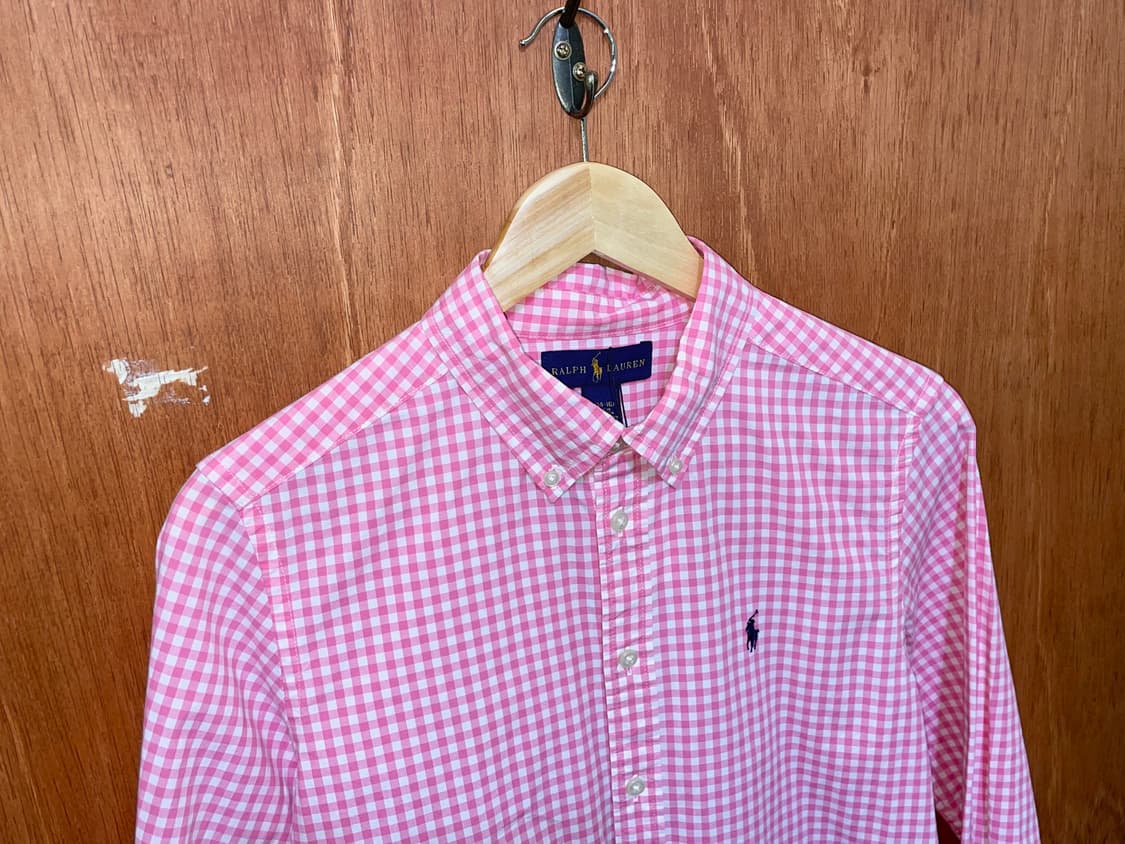 (L) POLO 폴로 랄프로렌 체크 셔츠  상품이미지2