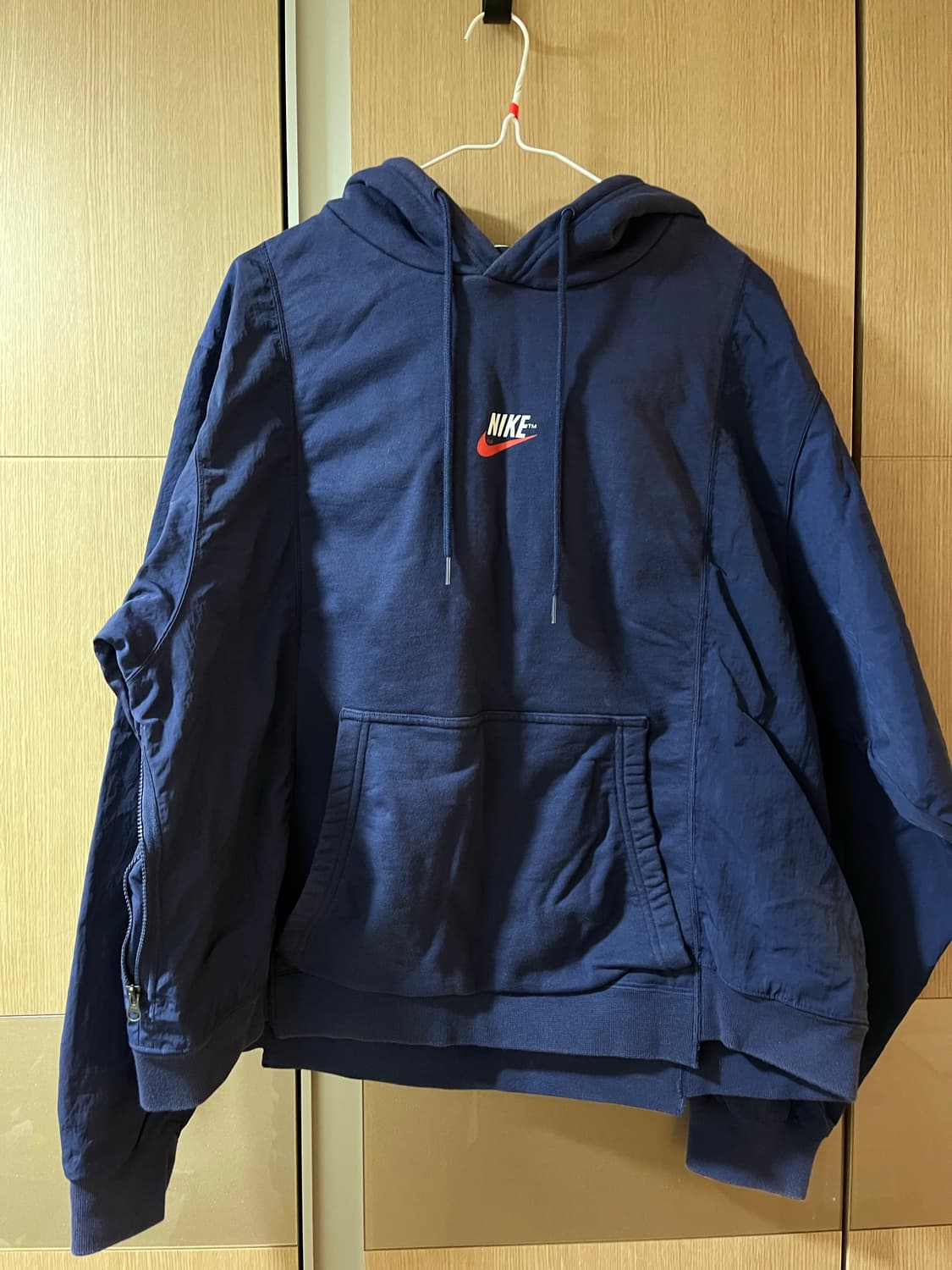 나이키 NSW 후드 BRS 미드나잇 네이비 M 팝니다 상품이미지2