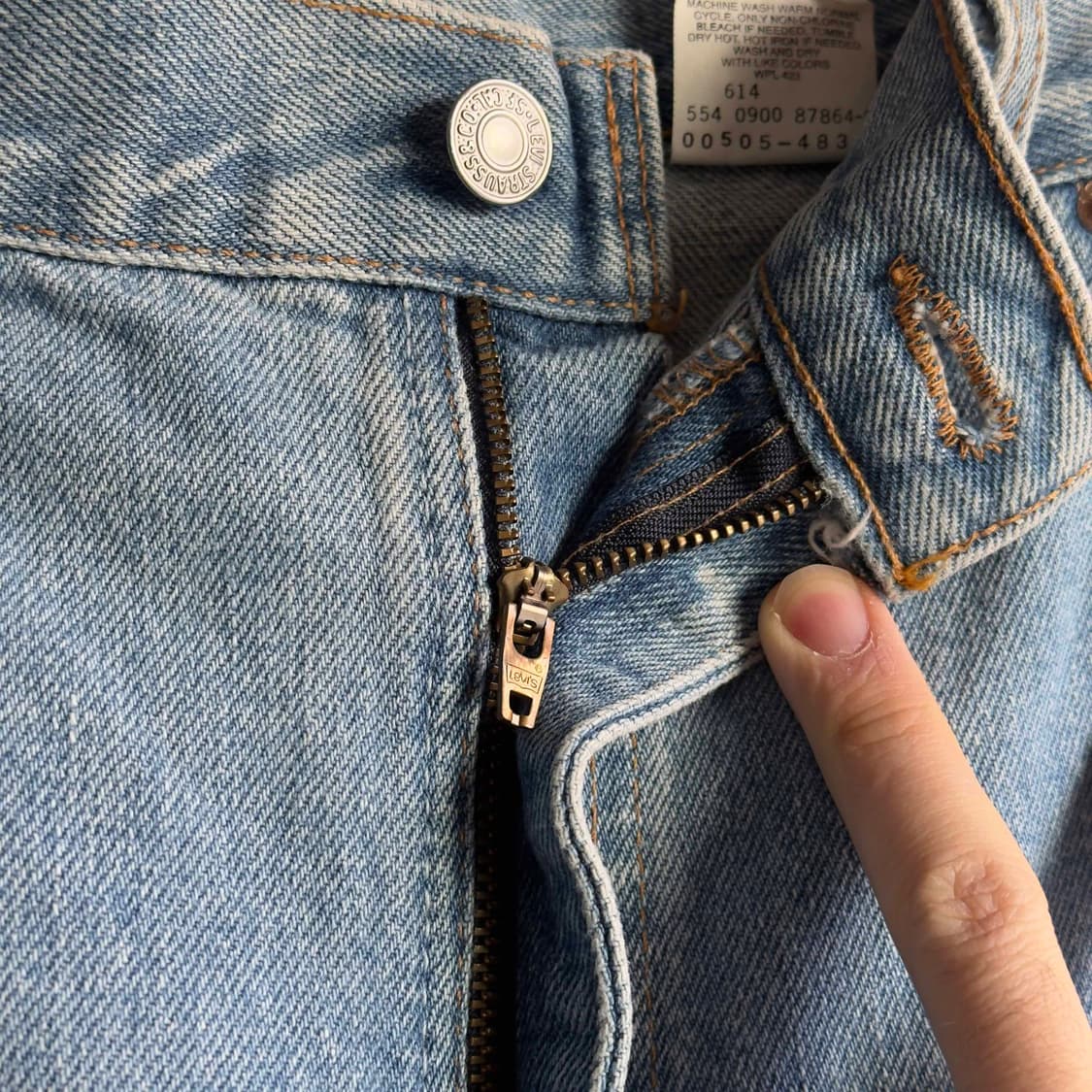 00s 리바이스 505 데님팬츠 W36 L30 상품이미지4