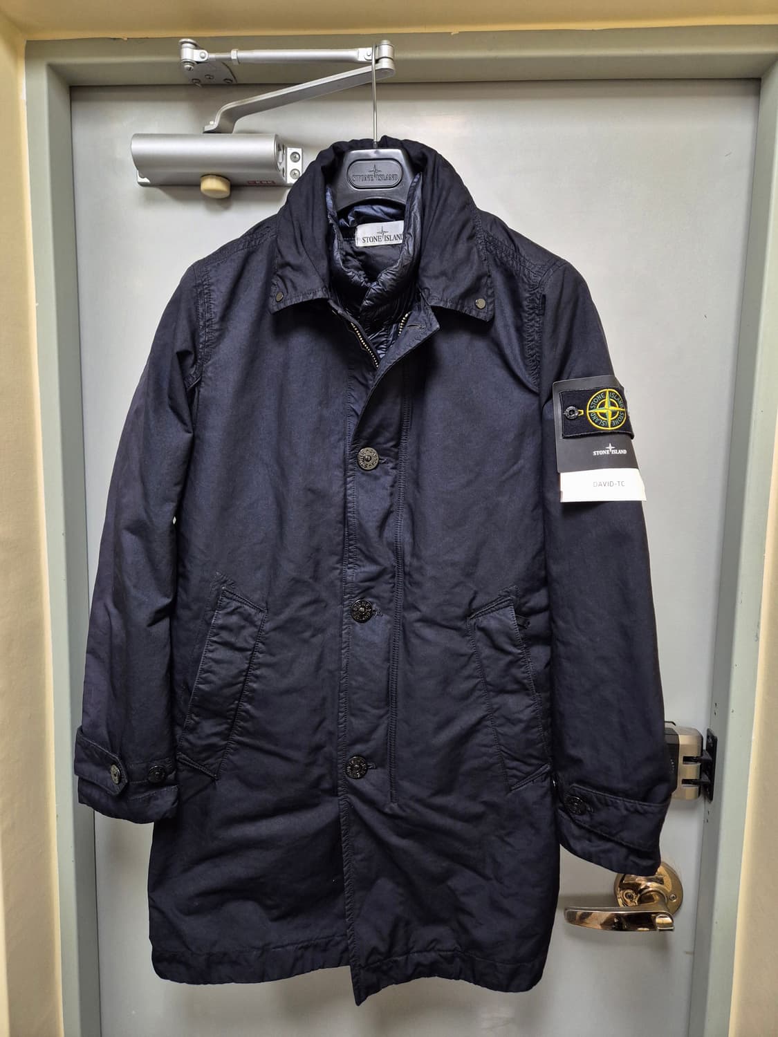 스톤아일랜드 DAVID-TC 카코트 S 네이비 정품인증 상품이미지1