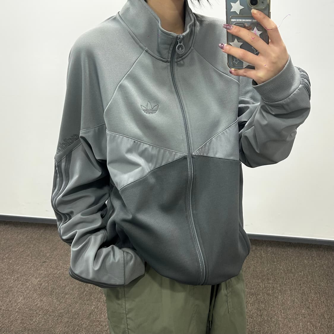 Adidas 아디다스 파이어버드 그레이 배색 져지  상품이미지2