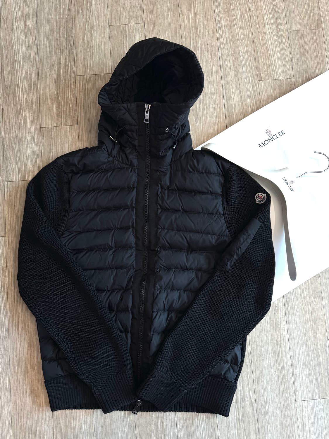 몽클레어 후드 니트패딩 L 상품이미지1