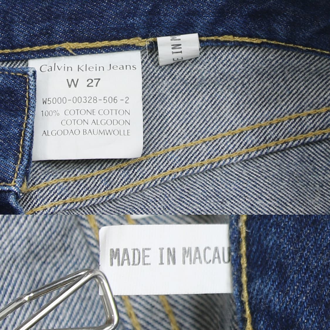 Calvin Klein Jeans 데님 팬츠 (여성용 26.5) 상품이미지6