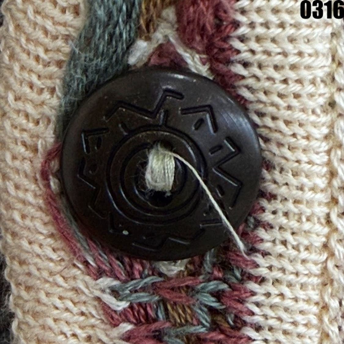 오스트레일리아 림노스 케이블 니트 가디건 M 0316 상품이미지4