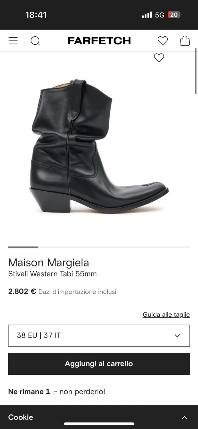 마르지엘라 타비 웨스턴 부츠 상품이미지3