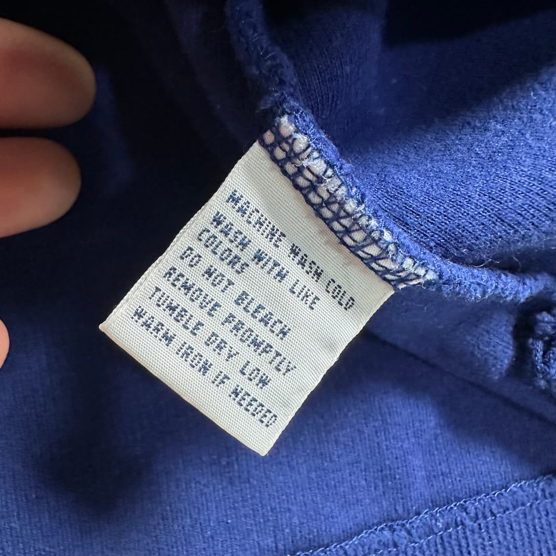 폴로 랄프로렌 블루 반집업   상품이미지7