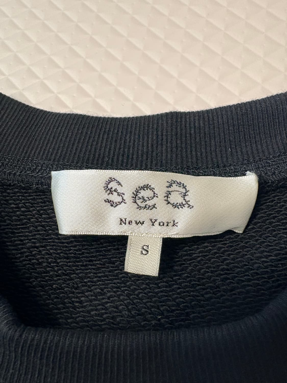 새상품) 씨뉴욕 펀칭 맨투맨 상품이미지3