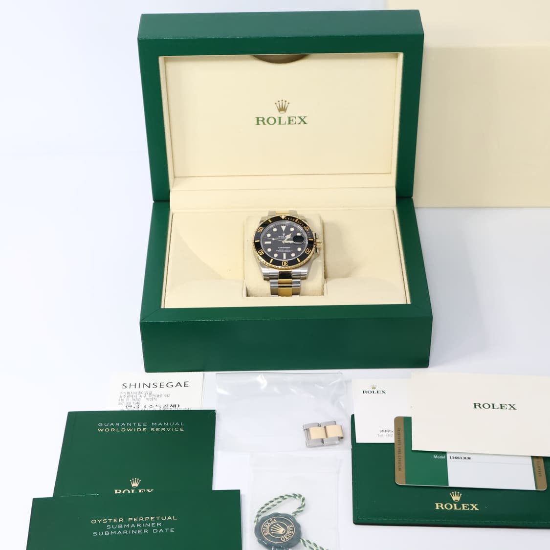 롤렉스 서브마리너 흑콤 116613LN 40MM 풀셋 상품이미지9