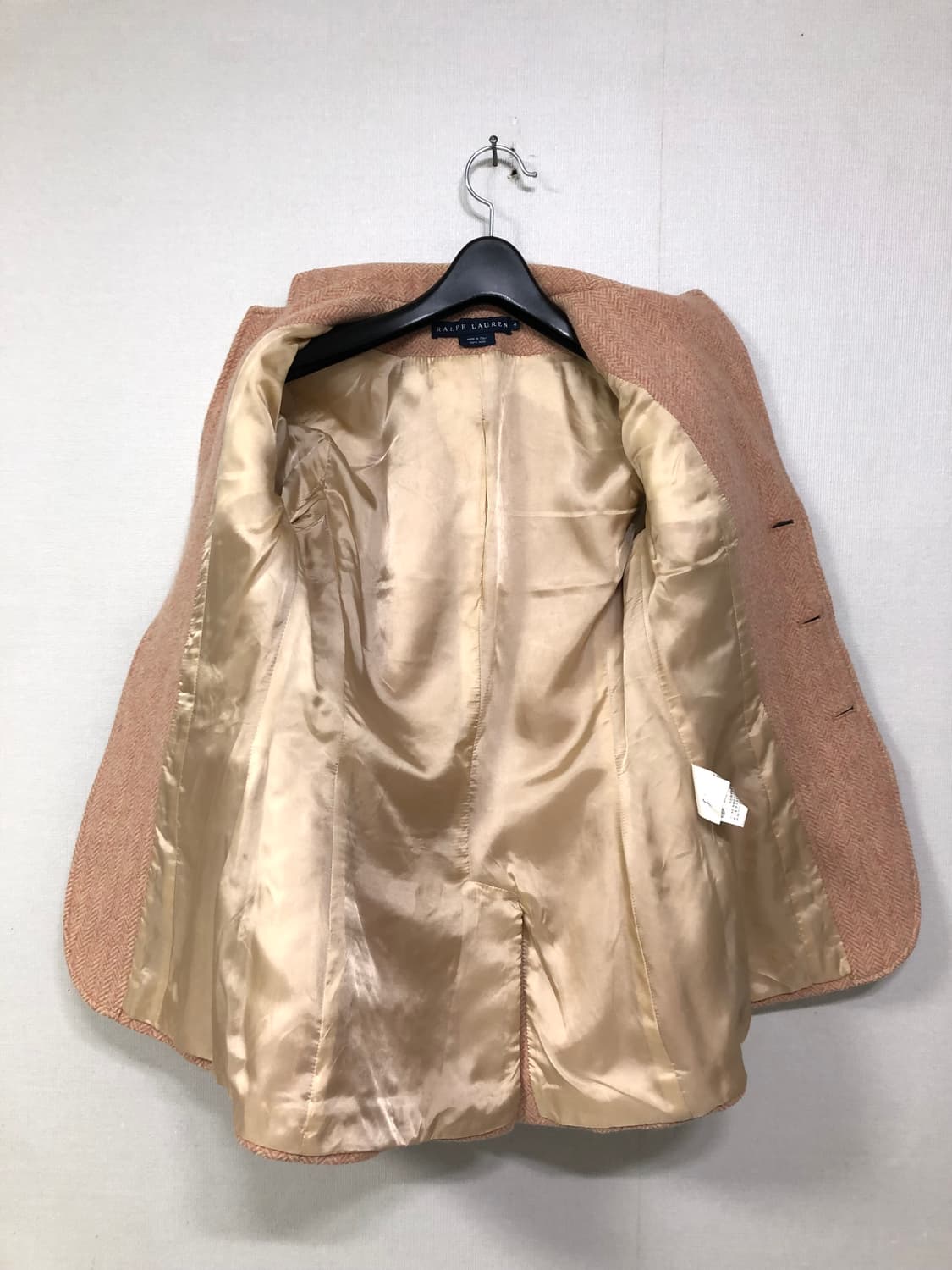 랄프로렌 폴로 이태리 울100% 헤링본 클래식 블레이저 자켓 _ 살몬 상품이미지8