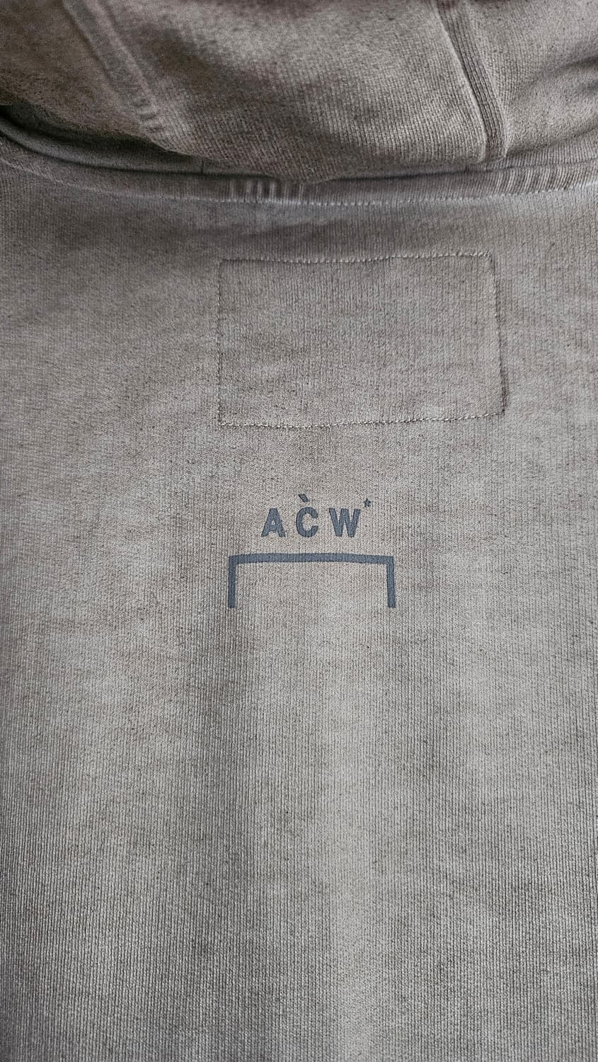 어 콜드 월(A-COLD-WALL*) 가먼트 다잉 나일론 후드티 (XL) 상품이미지3