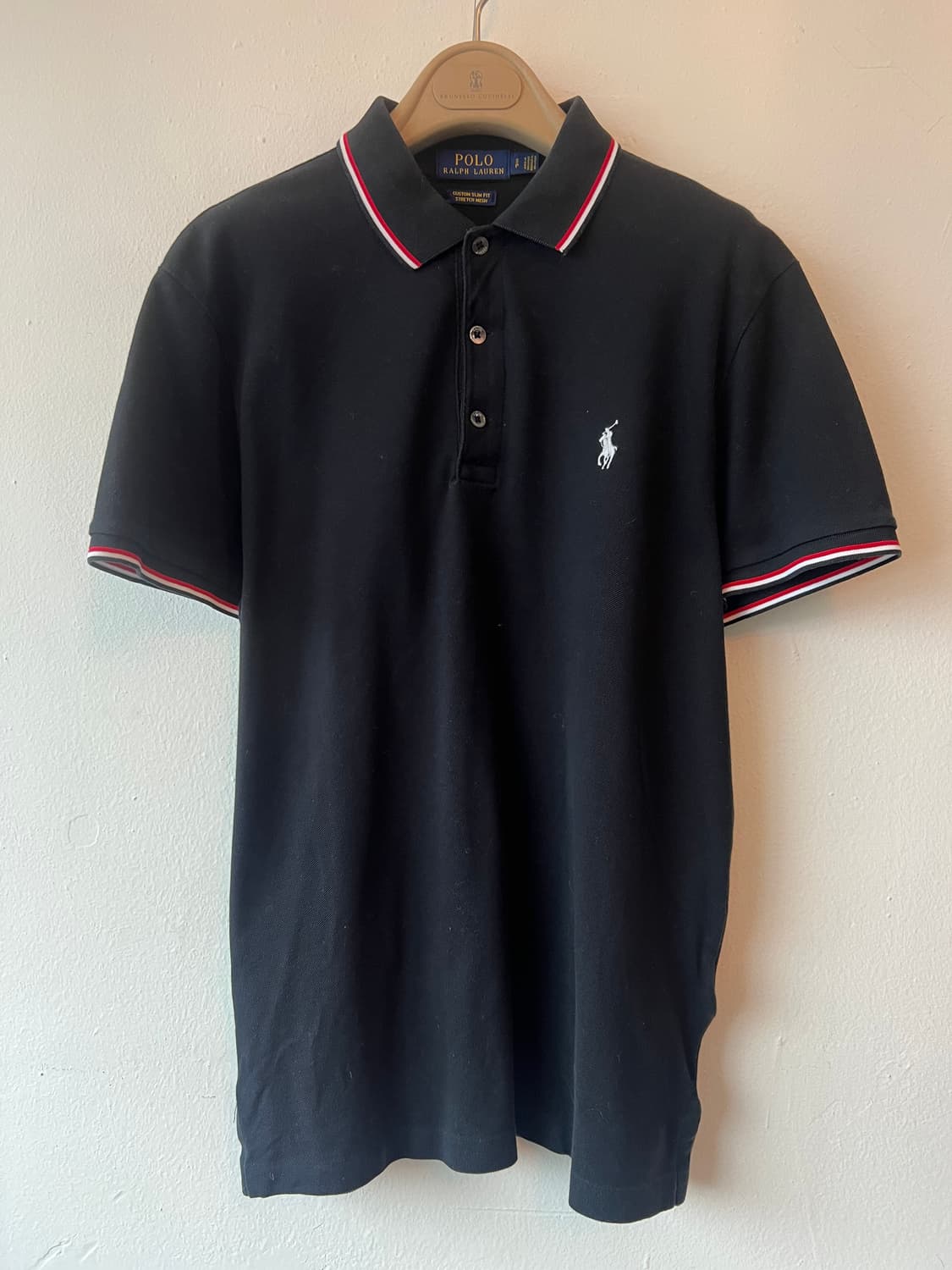 폴로랄프로렌 남성 네이비 PK카라티셔츠 반팔티셔츠 상품이미지2
