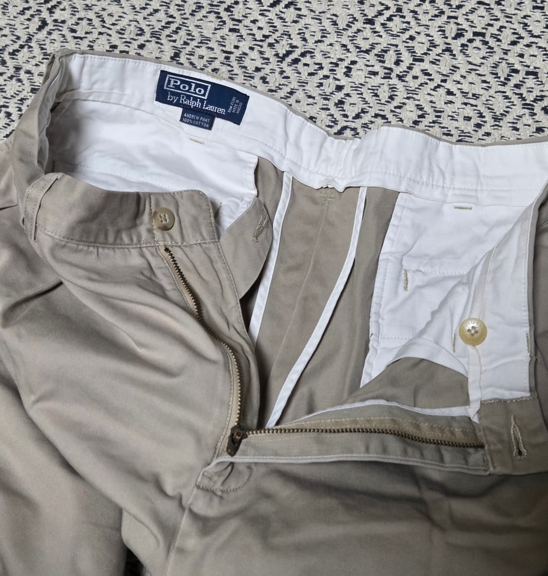 폴로 랄프로렌 베이지 치노 팬츠 34 상품이미지2