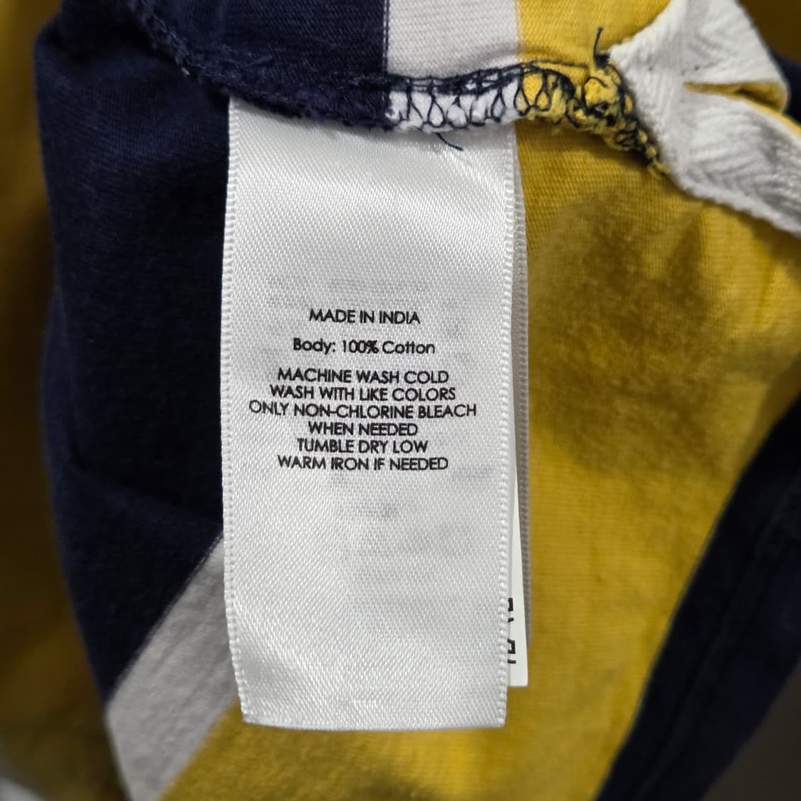 폴로랄프로렌 스트라이프 럭비티 XL(18/20) 상품이미지4