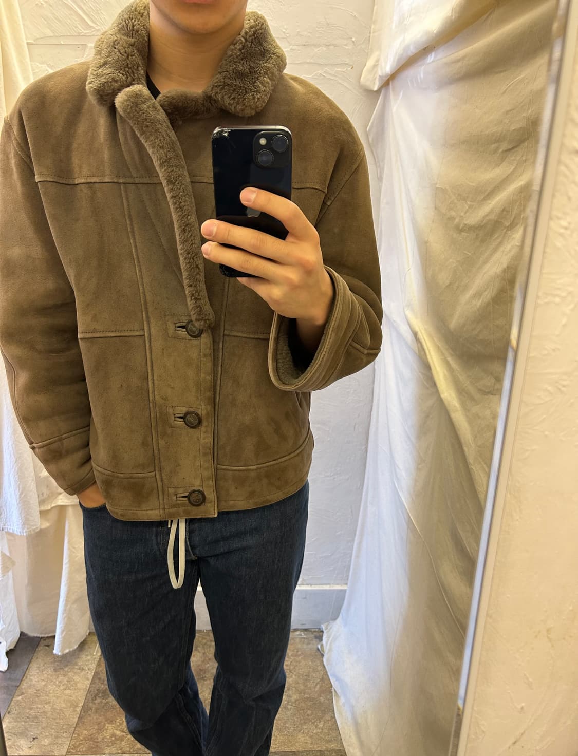 YSL HOMME 양가죽 무스탕 상품이미지1