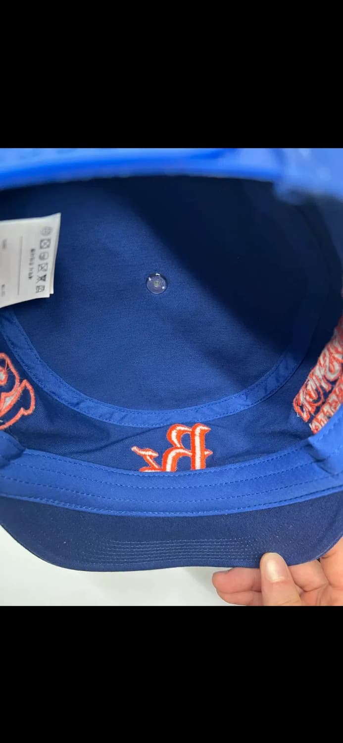 바이크 BK로고 필박스 햇 블루 상품이미지5