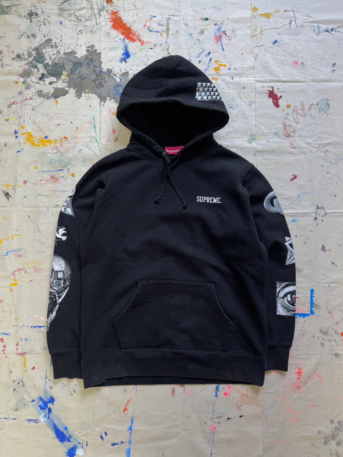 Ss17 슈프림 MC 에셔 후드티 상품이미지1