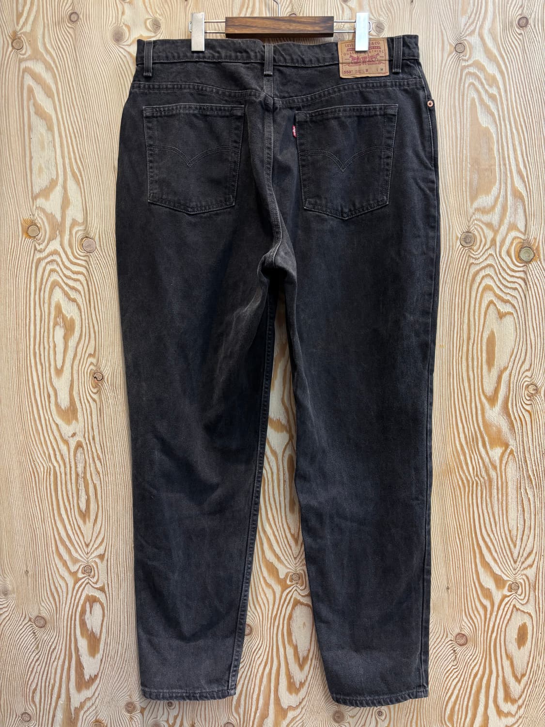 USA 리바이스 550 흑청 팬츠 상품이미지2