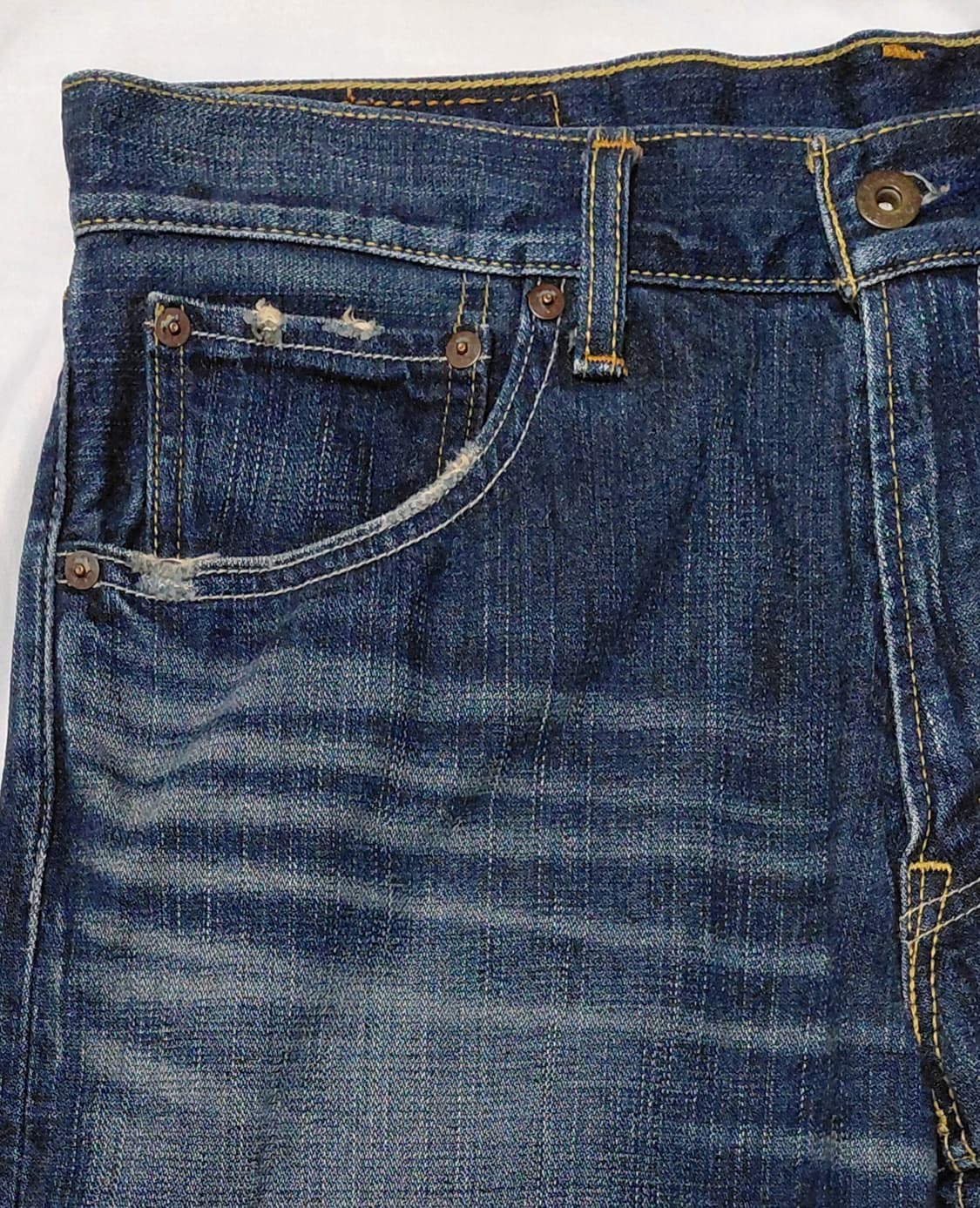 리바이스 503 빈티지 데님 쇼츠 (W32) - 리바이스 재팬 상품이미지2
