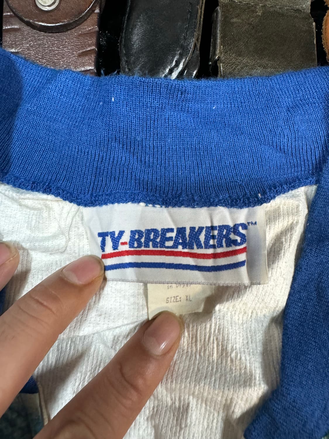 80s~90s ty breakers 미국 빈티지 그래픽 바람막이 자켓 상품이미지6