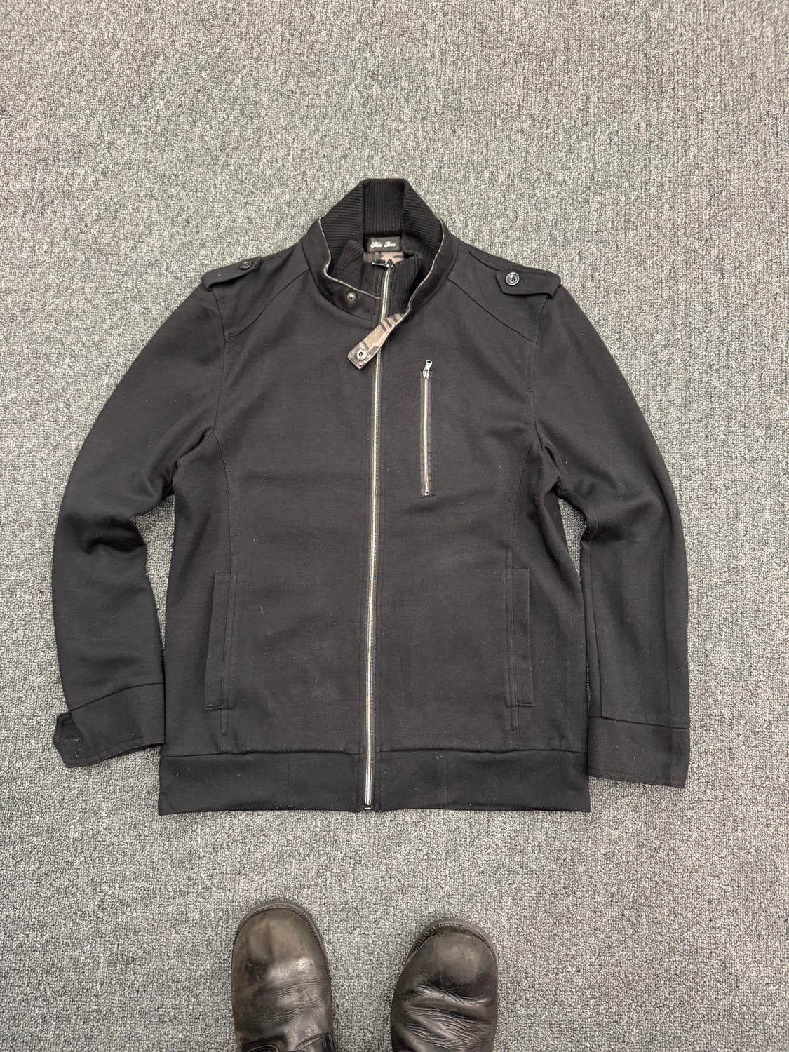 japanese vintage 넥버튼 집업 자켓 상품이미지1