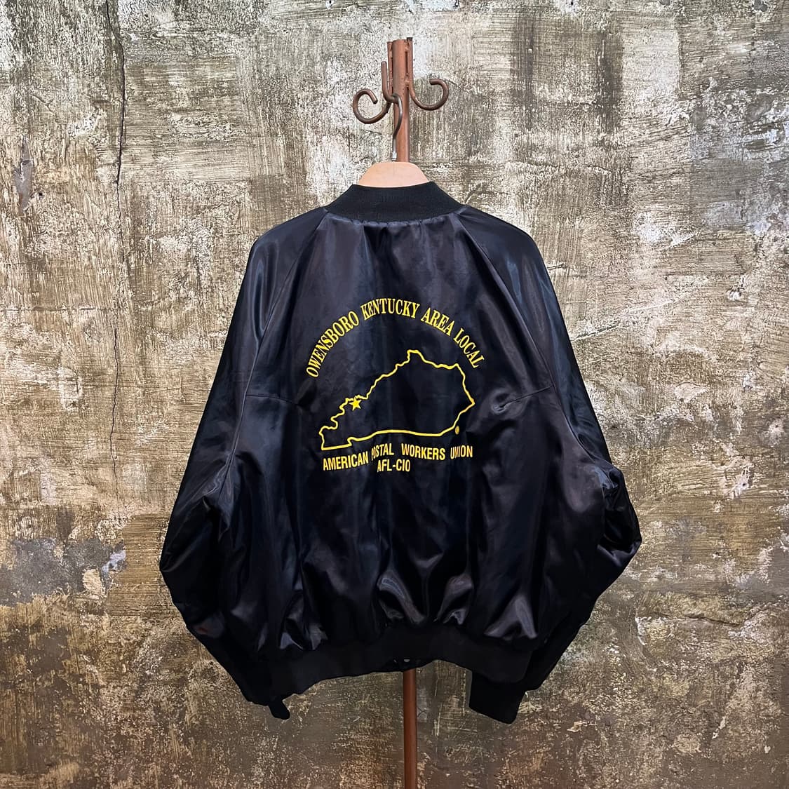 90s US 킹루이 King Louie 나일론 사틴 자켓 상품이미지7