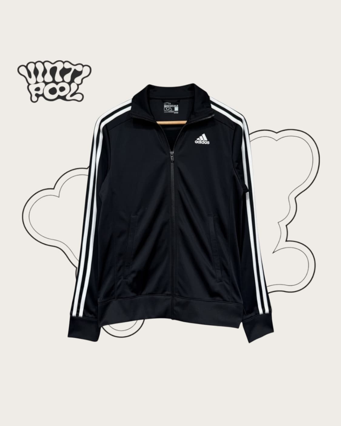 아디다스 삼선 트랙탑 져지 블랙 95 상품이미지1