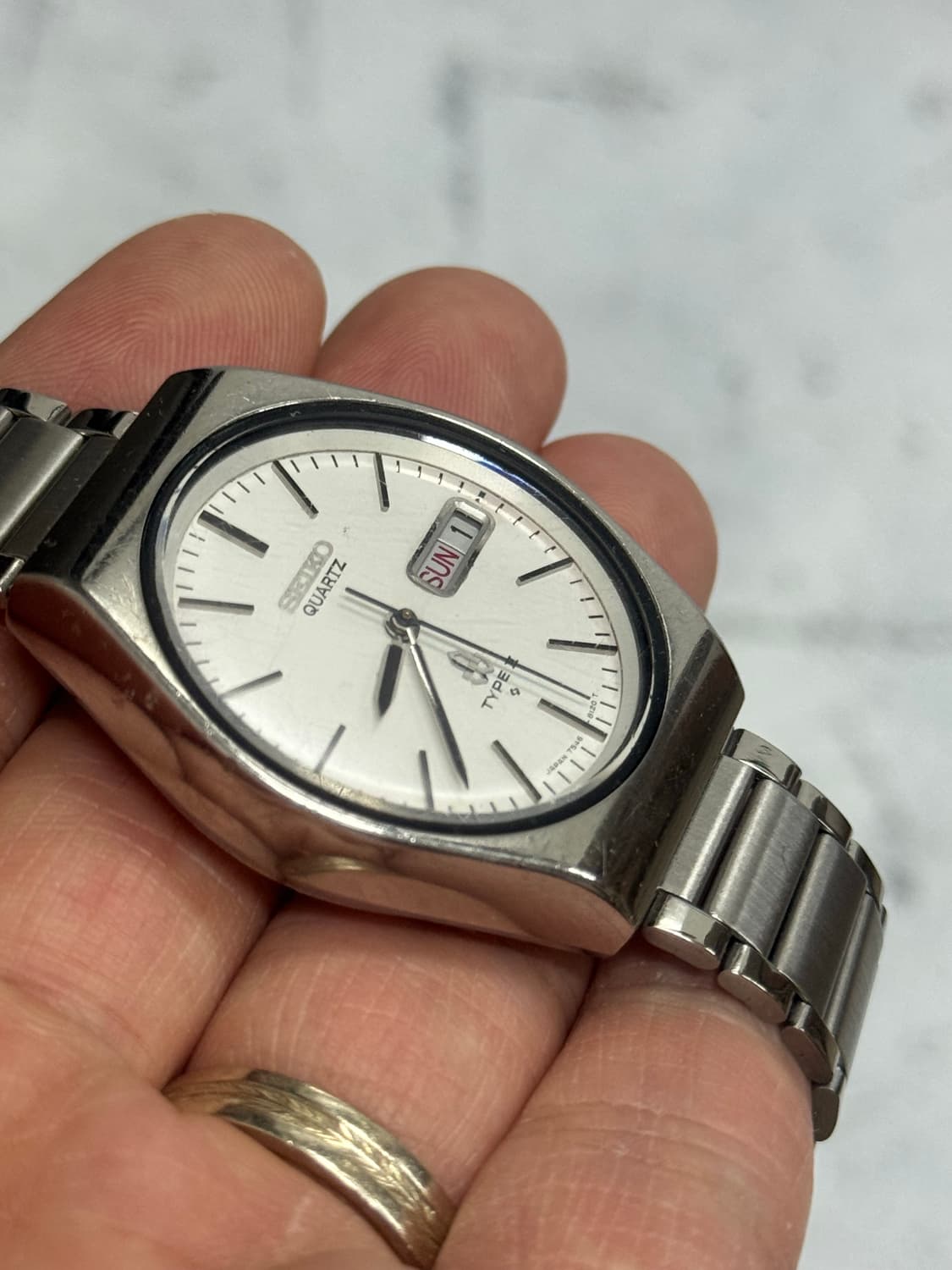 70s 빈티지 세이코 타입 II 쿼츠 상품이미지5