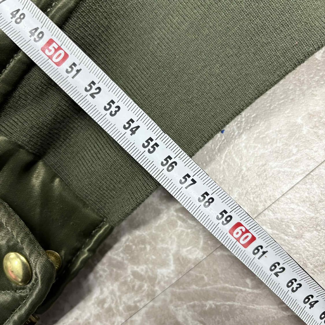 Gap 갭 y2k 카키 걸즈 핑크 퍼 항공 점퍼 사틴 자켓(XS) 상품이미지9