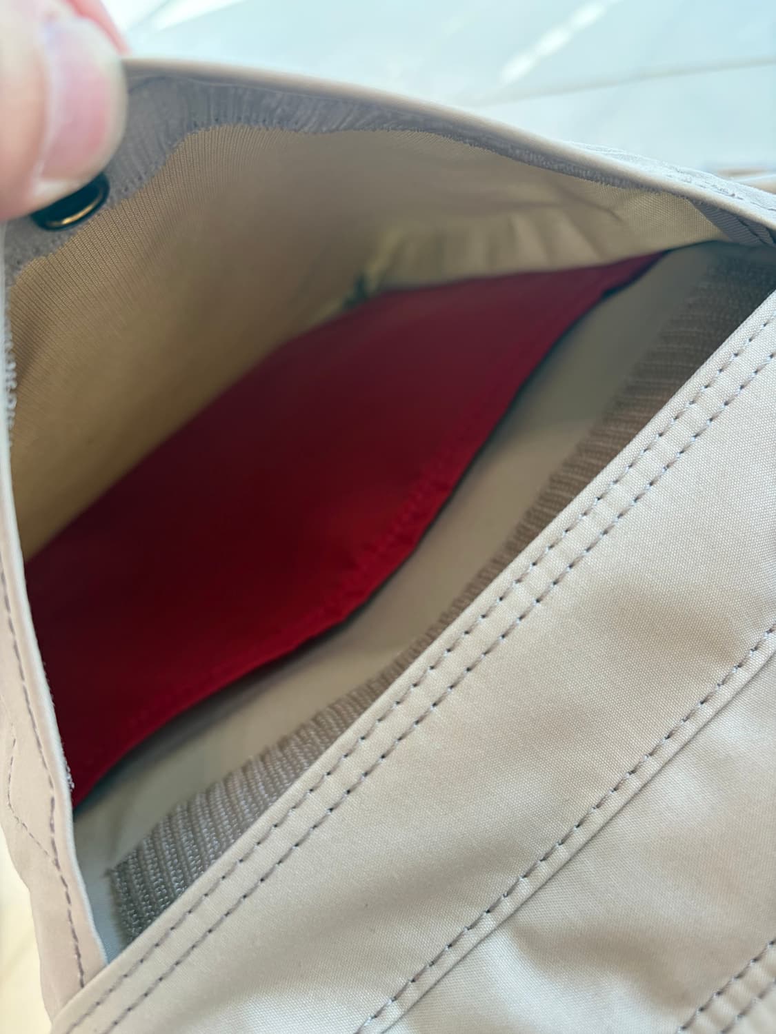 아나토미카 고어텍스 헬멧백 샌드화이트 상품이미지7