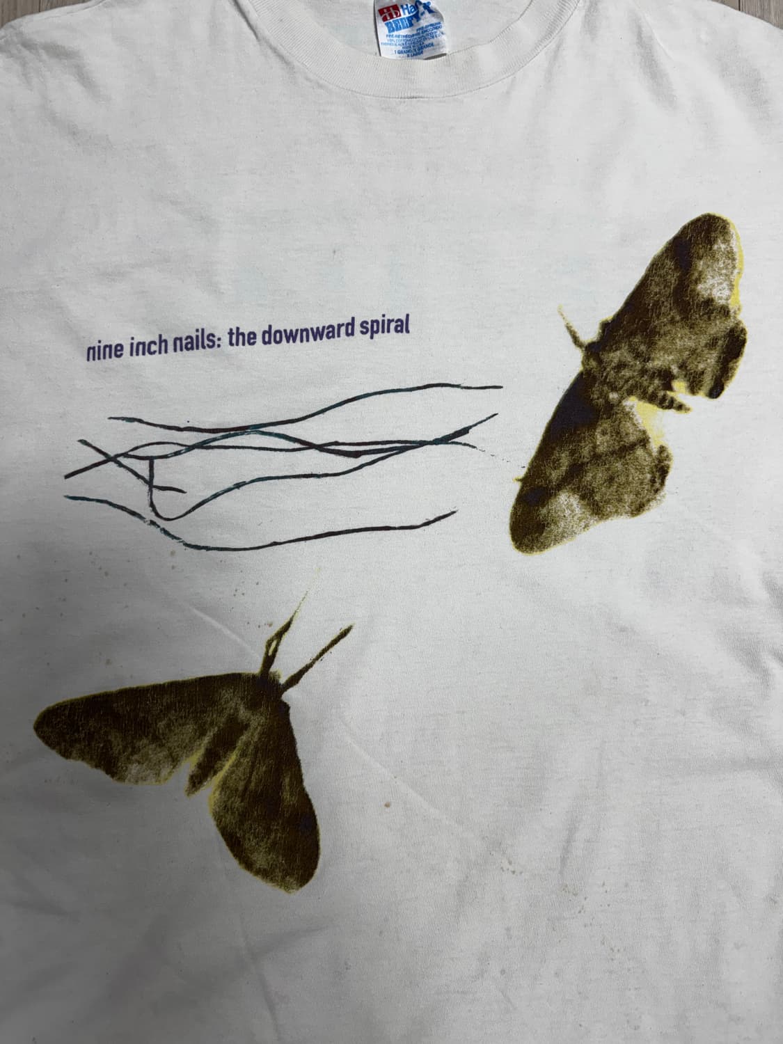 빈티지 나인 인치 네일스 티셔츠 상품이미지2