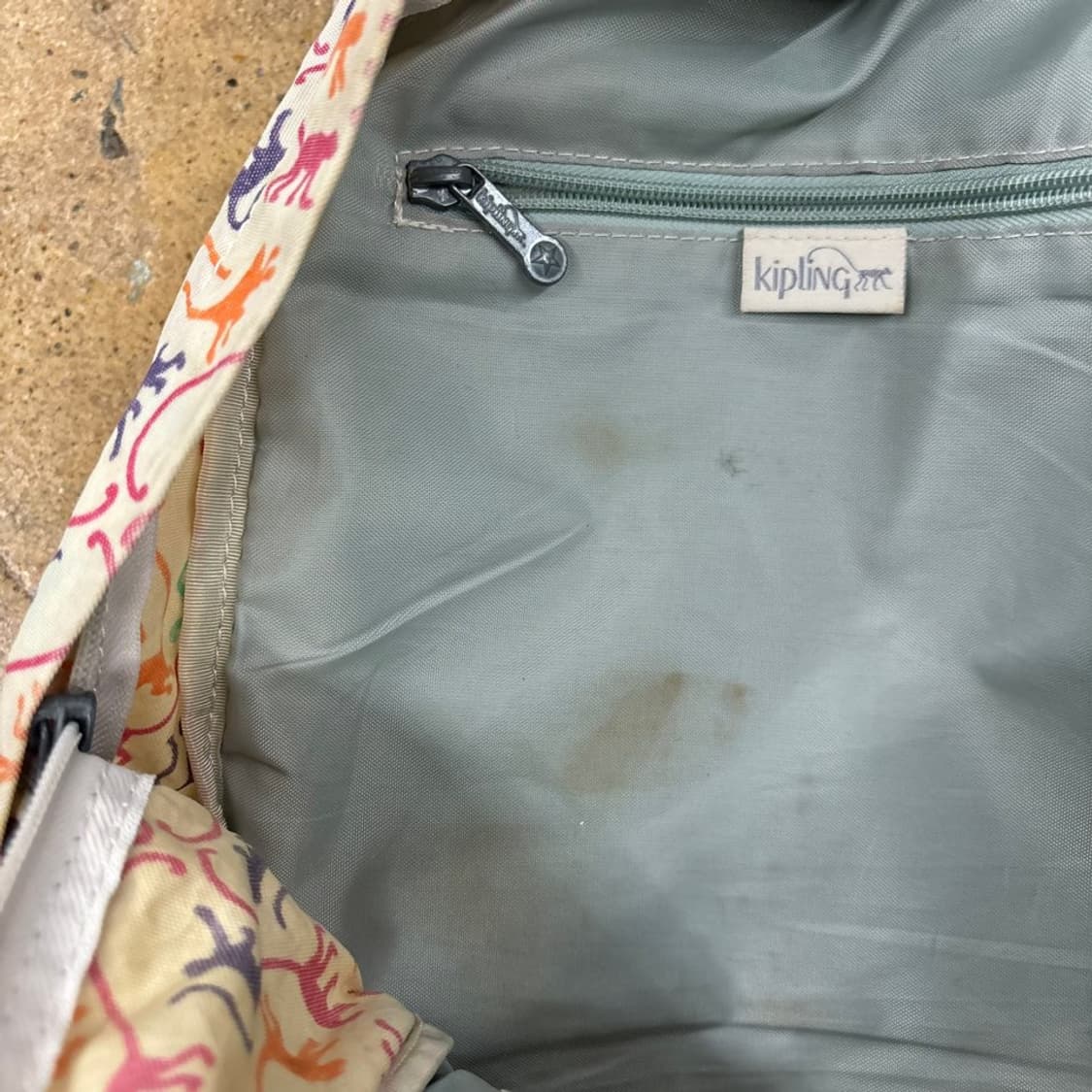 키플링 정글 패턴 미니 가방 백팩  상품이미지6