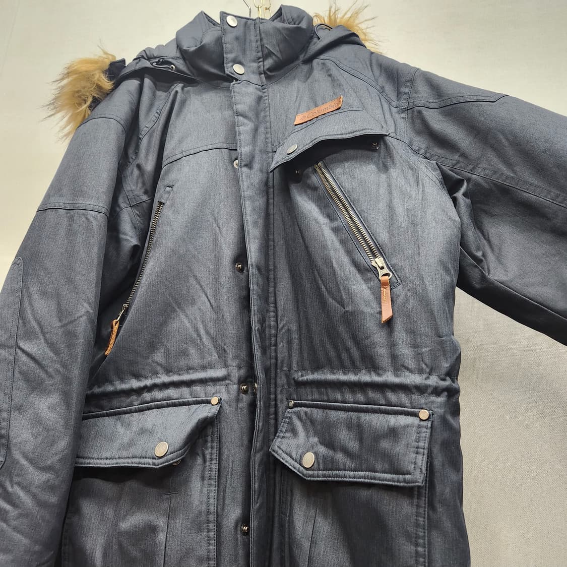 콜롬비아 후드퍼 야상 오리털패딩 L(XL) 상품이미지3