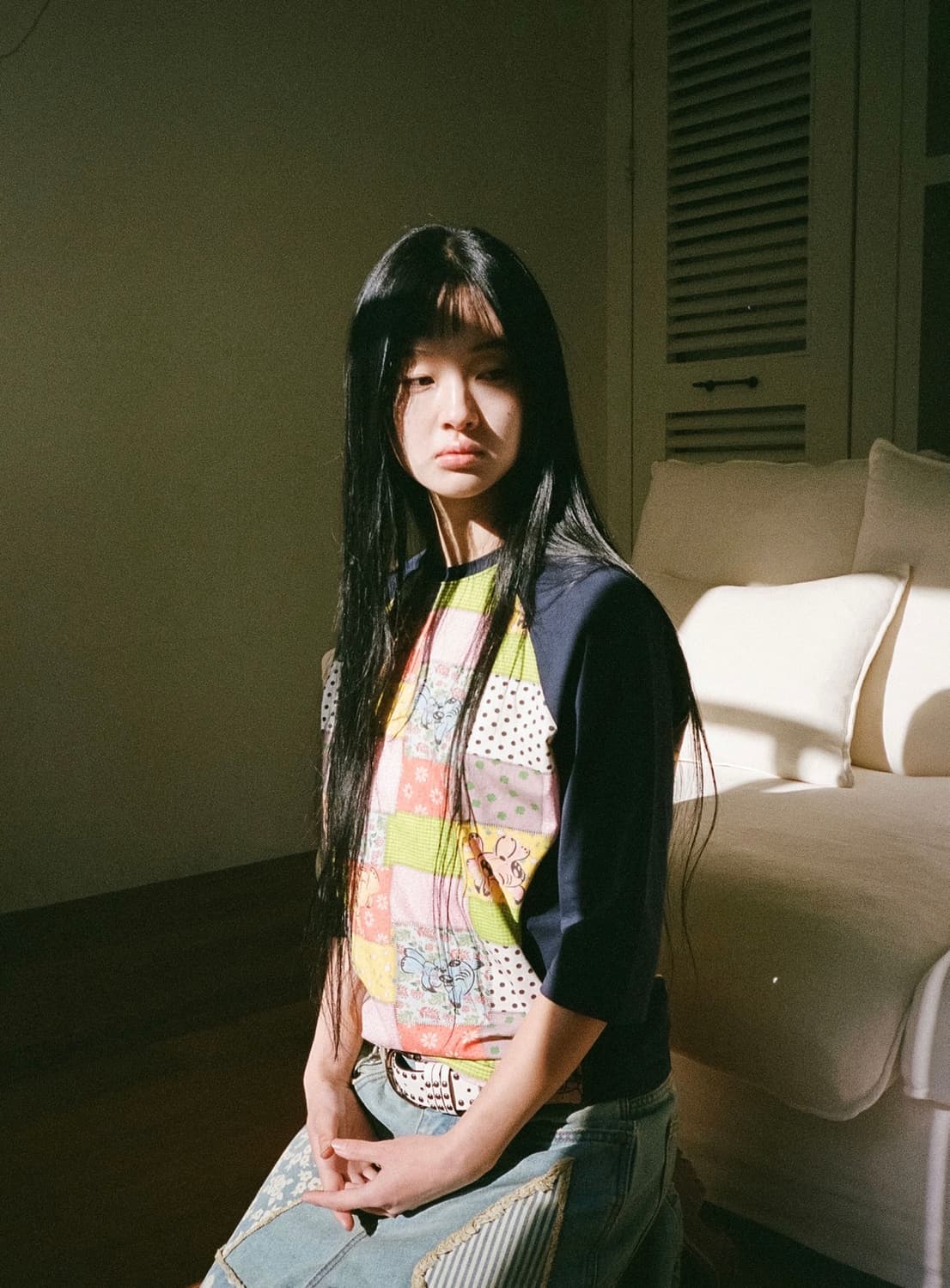 niceghostclub patchwork quilted printed  상품이미지4