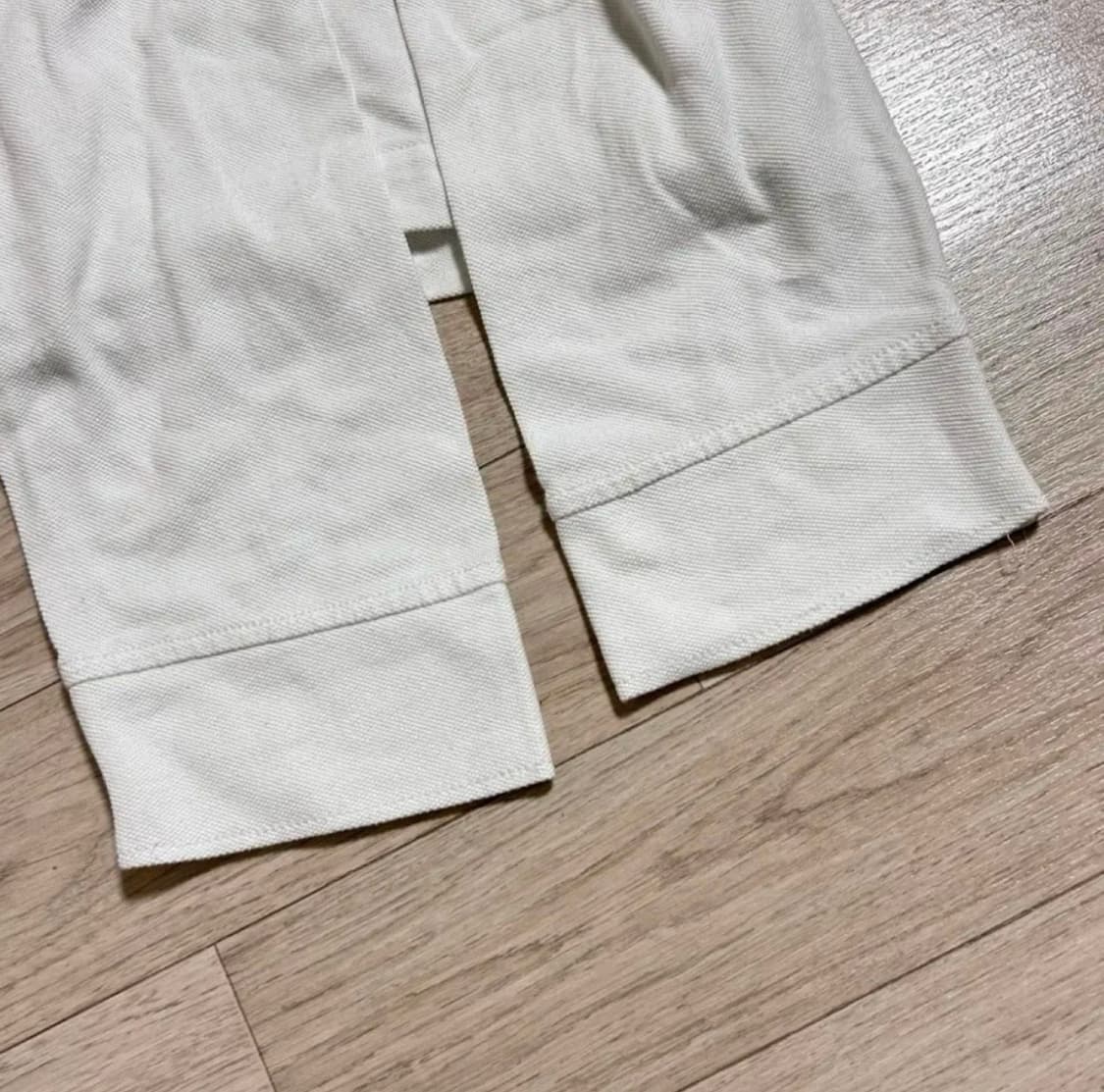 폴로 빅포니 가디건 화이트 상품이미지4