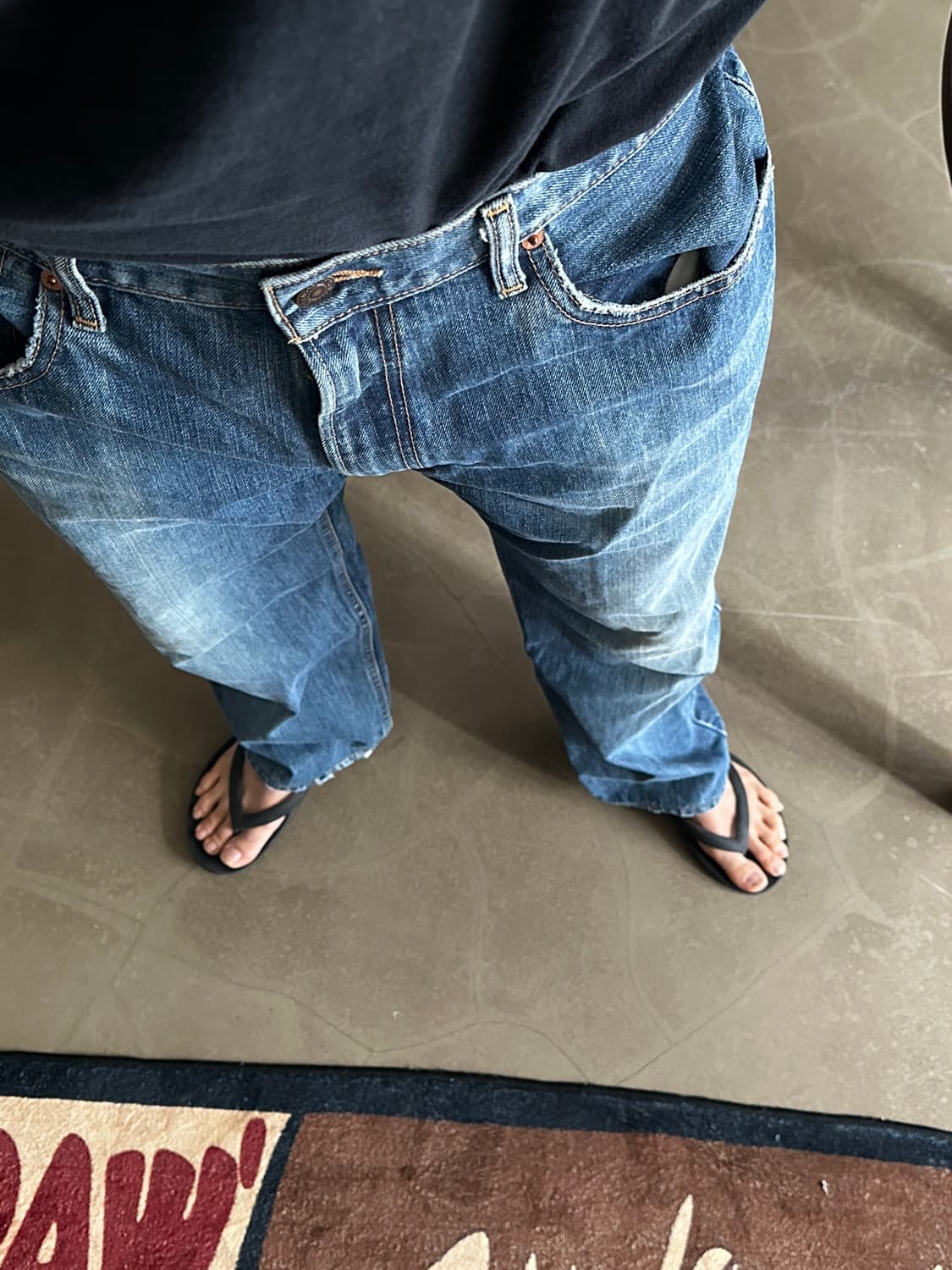 00s Levi’s 506 Regular Fit Denim Pants 상품이미지7