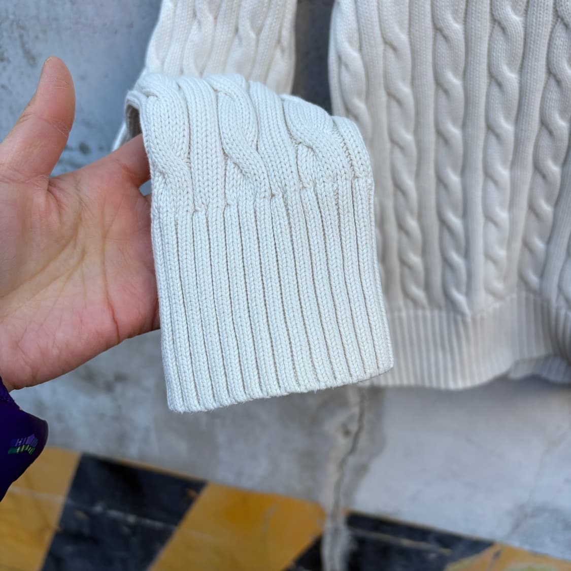 Polo 폴로 케이블 꽈배기 니트 상품이미지4