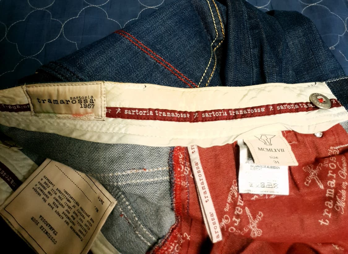 (이태리) 트라마로사 테일러드 레오나르도 셀비지 스판 데님팬츠 (31) 상품이미지7