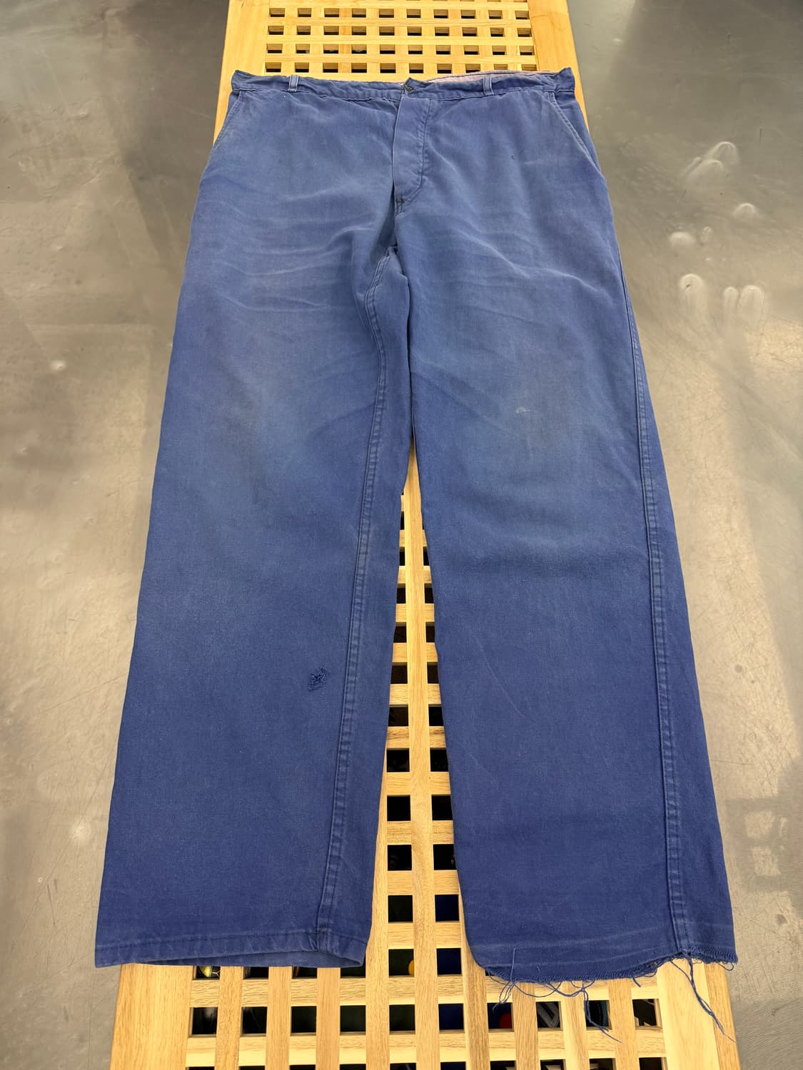 1960s OLD MODEL HARD FADED 빈티지 프렌치워크팬츠 상품이미지1