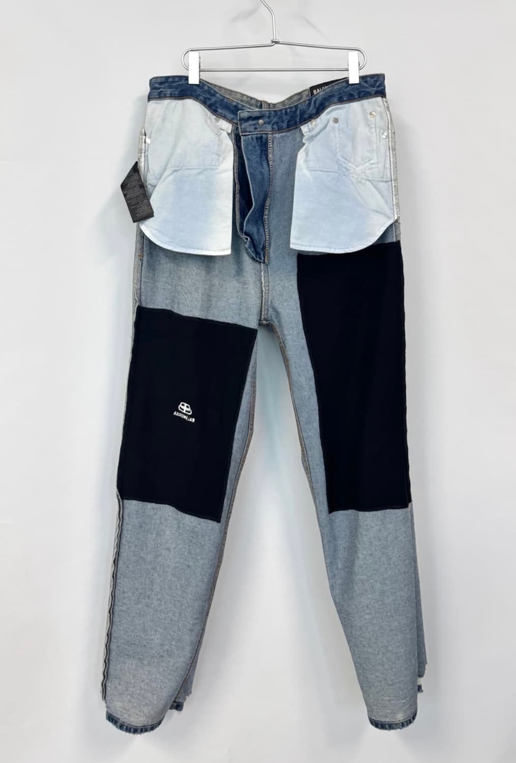 발렌시아가 히든 로고 디스트로이즈 진 [33] 상품이미지7