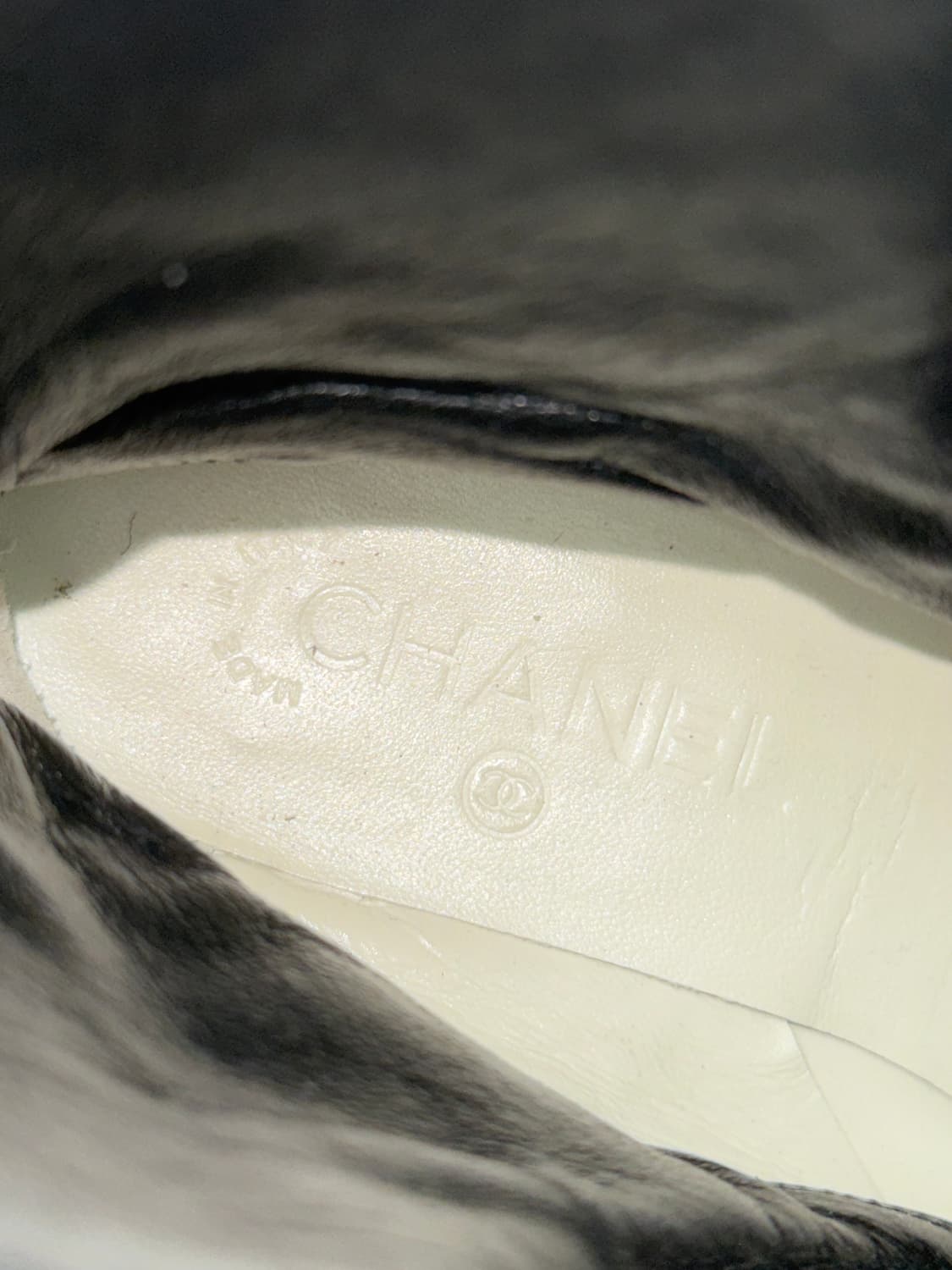 샤넬 2014 by 칼라거펠트 컴뱃부츠 상품이미지5