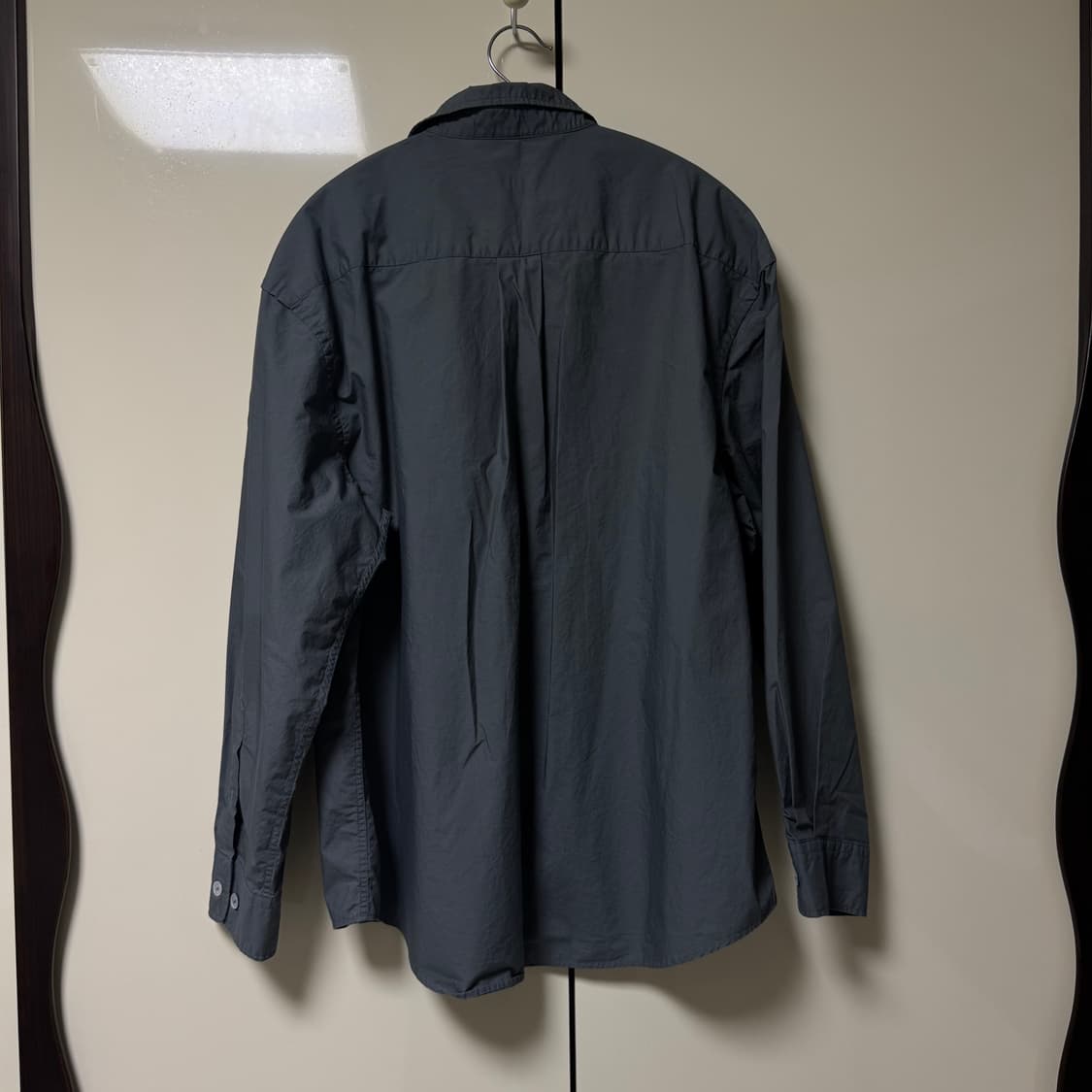 스티븐알란 타입라이터 에센셜 셔츠 M 다크그레이 상품이미지4