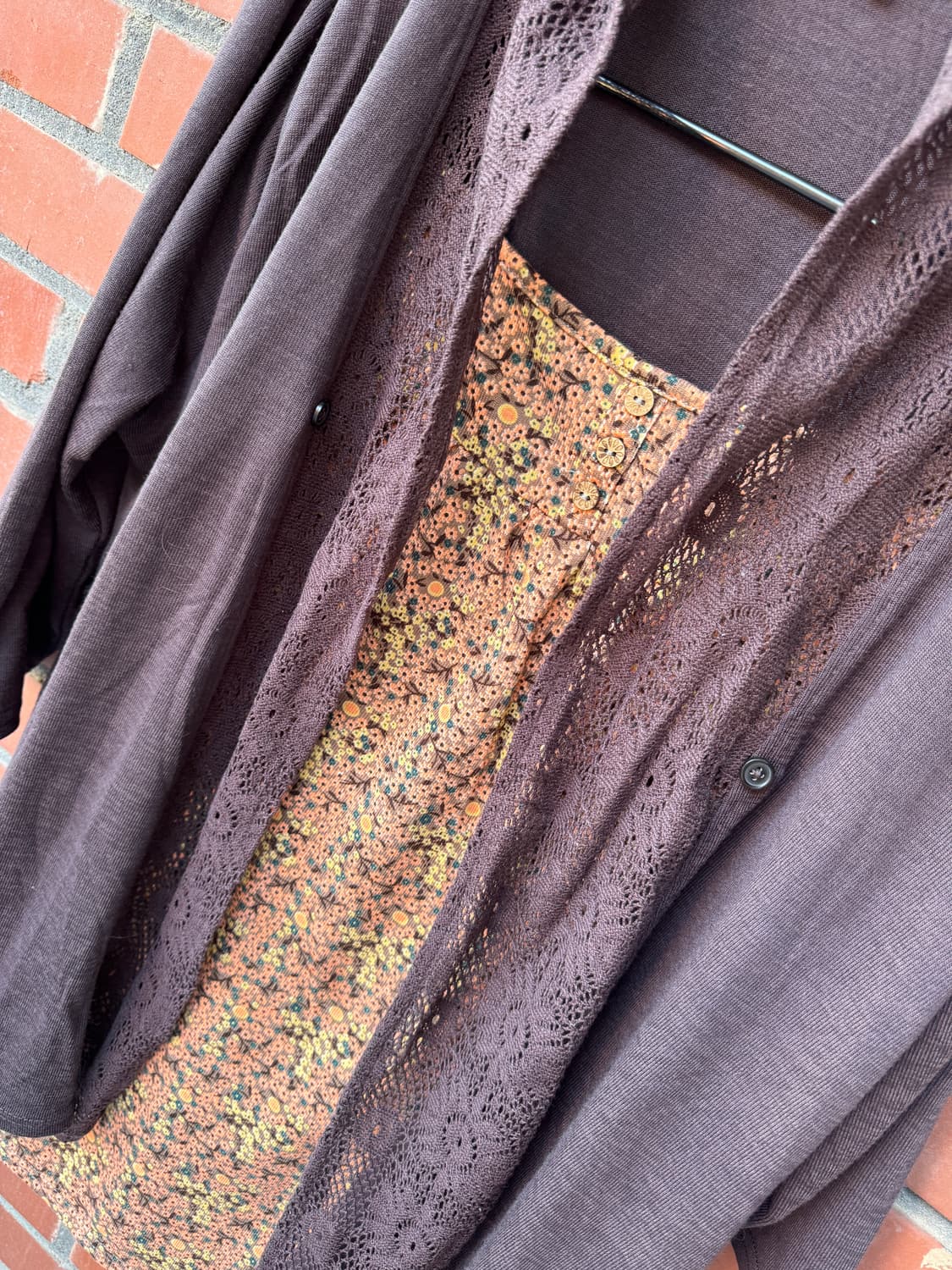 모리걸 레이스 트리밍 레이어드 탑 상품이미지3