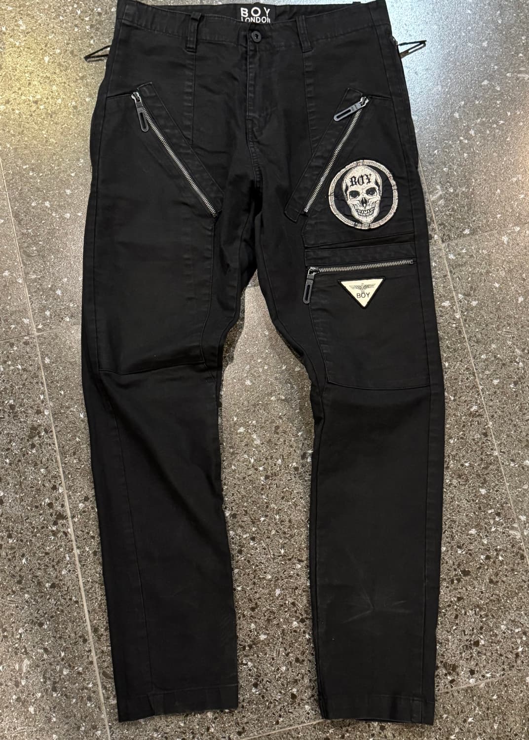 보이런던 지퍼 팬츠 상품이미지2