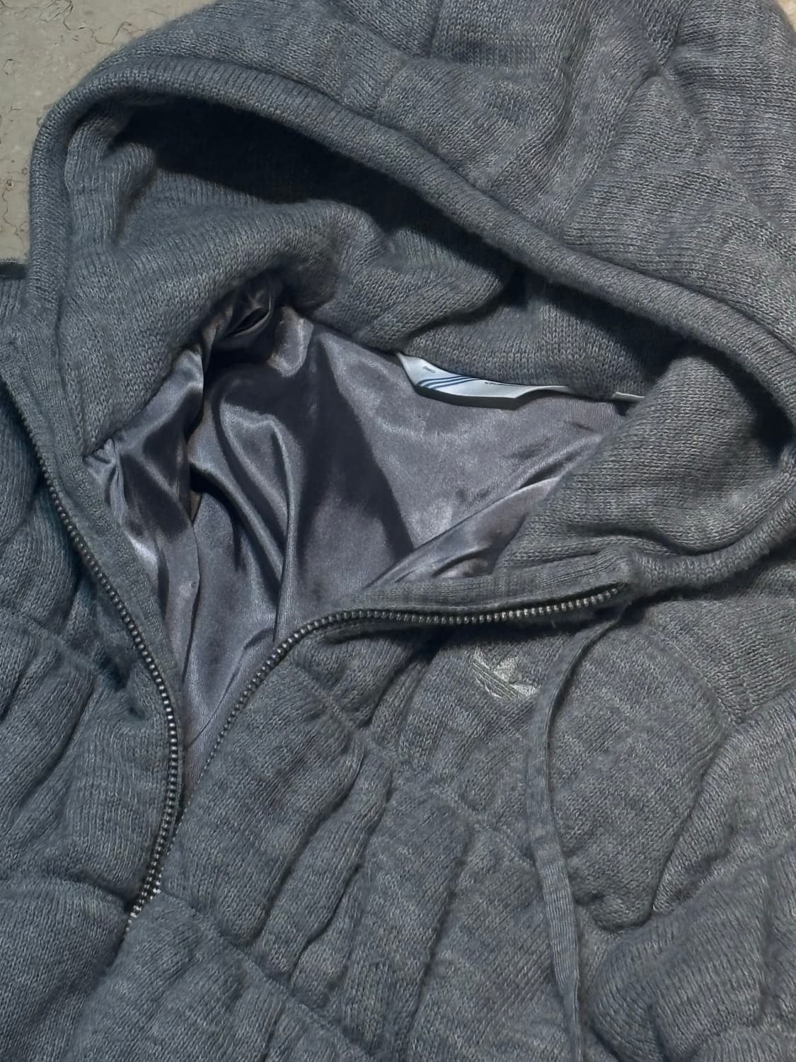 아디다스 빈티지 니트 패딩🧶 상품이미지1